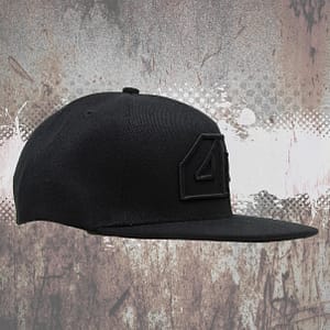 Deepack – Snapback CAP – 3D embroidered Deepack logo – black on black
