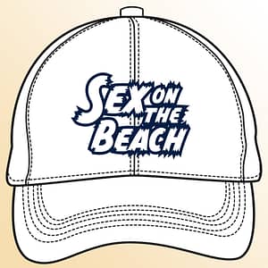 T-Spoon – Snapback CAP – Sex on the Beach logo – navy-white