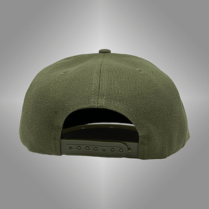 CINEMATIQUE – CAP snapback – Black on green embroidered