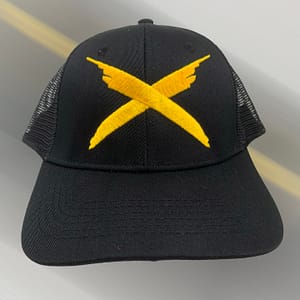 RAYVOLT – Snapback trucker CAP – embroidered with yellow cross