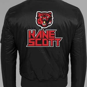 KANE SCOTT – Bomberjacket male, with bear logo