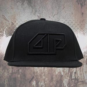 Deepack – Snapback CAP – 3D embroidered Deepack logo – black on black