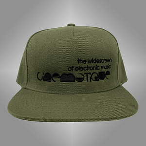 CINEMATIQUE – CAP snapback – Black on green embroidered
