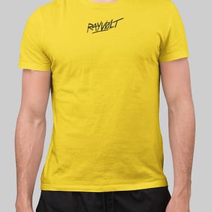 RAYVOLT – T-shirt with logo, black print