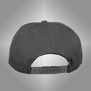CINEMATIQUE – CAP snapback – White on grey embroidered