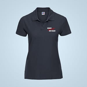 RSDH – WOMEN Polo shirt, logo embroidered in multiple color