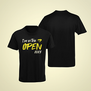 ECHT STERK – T-shirt I’m in the open 2023