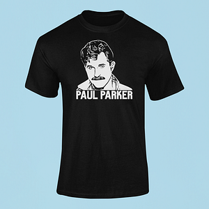 RSDH – T-shirt with print artist PAUL PARKER in white (special ‘live’ edition)