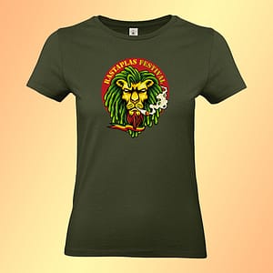 RASTAPLAS – T-shirt WOMEN Rasta Lion