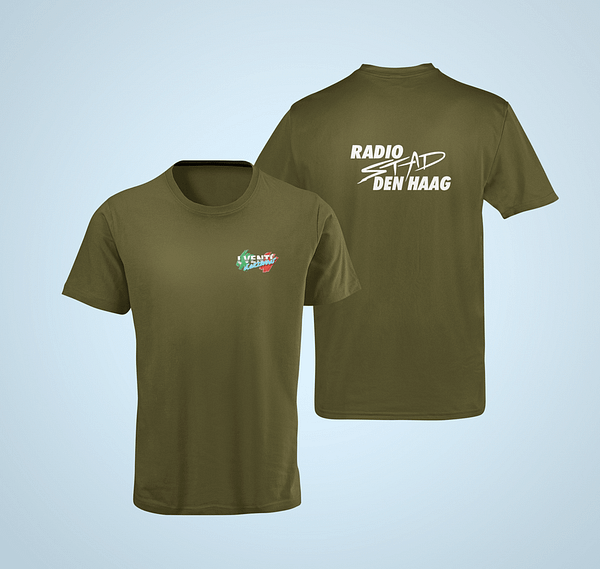 T-shirt I VENTI D'AZZURRO Radio Stad Den Haag
