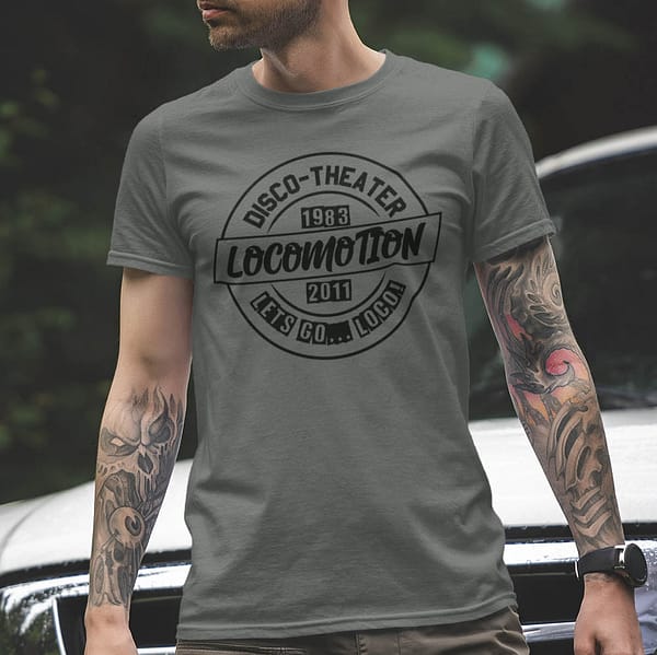 t-shirt Locomotion 1983-2011