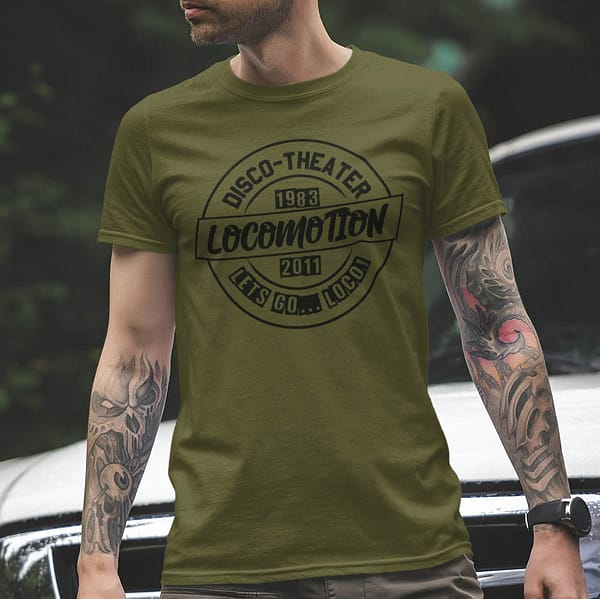 t-shirt Locomotion 1983-2011