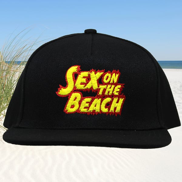 cap sex on the beach black yellow