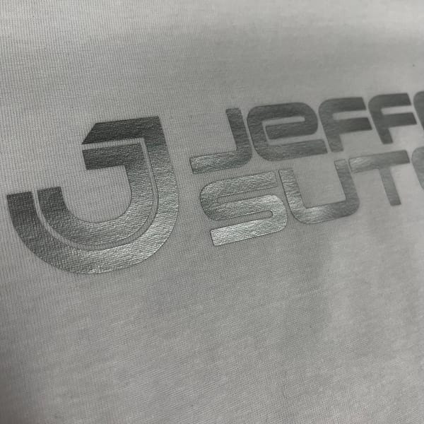 T-shirt Jeffrey Sutorius silver print