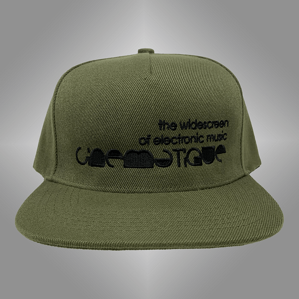 CINEMATIQUE CAP GREEN FRONT