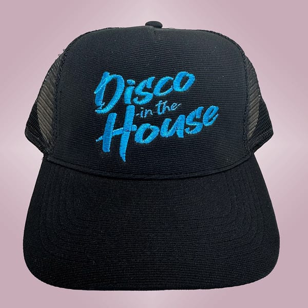 Disco in the House CAP - blue