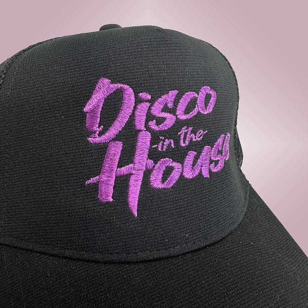 Disco in the House CAP - purple