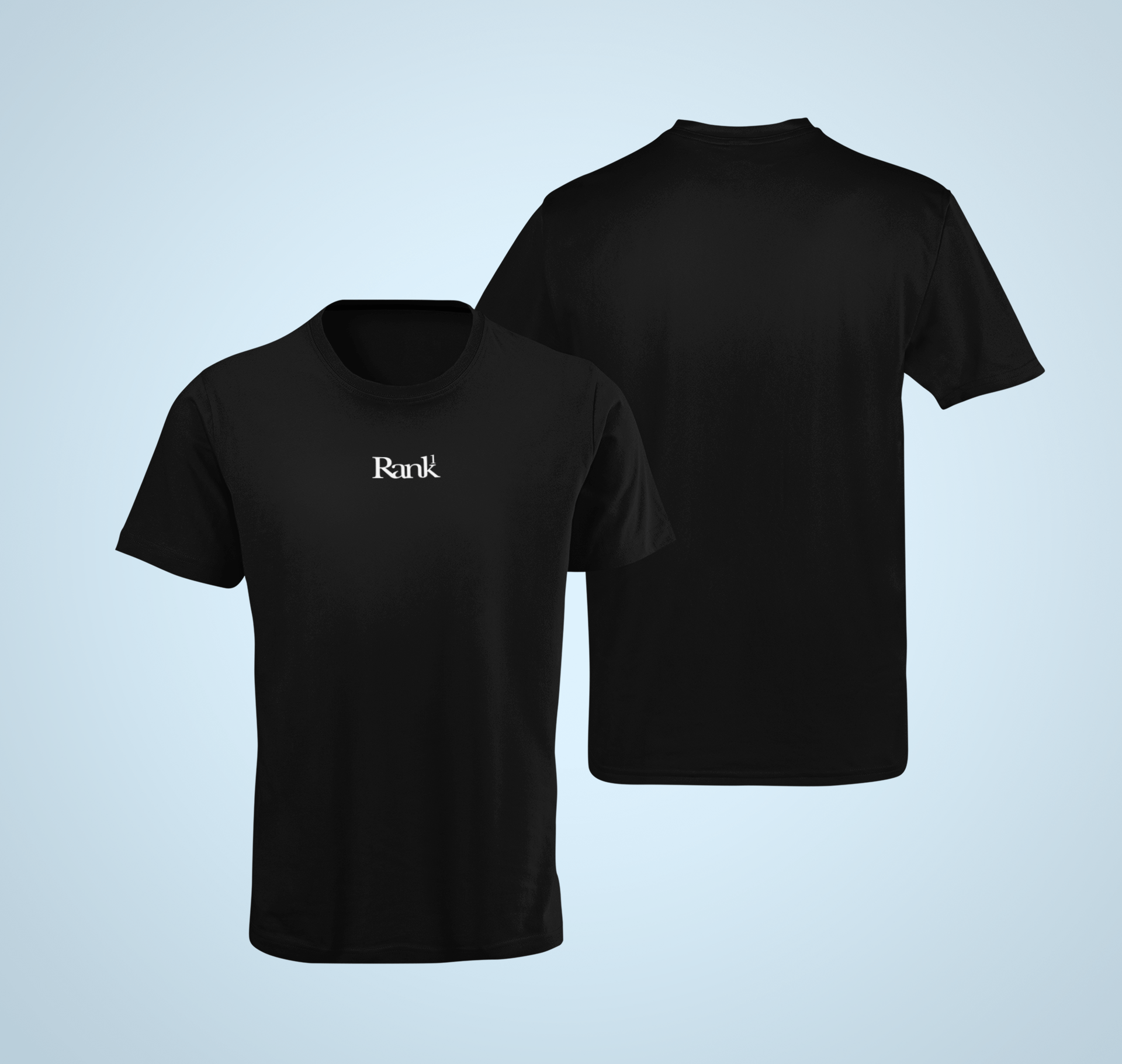 RANK1 - Retro Black T-shirt | Artist Fanshop