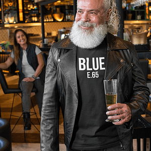 REMEMBER – T-shirt BLUE, white print