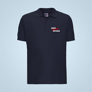 RSDH – Polo shirt, logo embroidered in multiple color