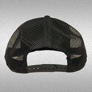 RDB – Snapback Trucker CAP BLACK – embroidered with logo in grey