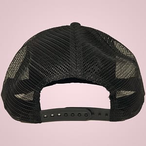 YOEL LEWIS – Snapback Trucker CAP BLACK – embroidered with logo in white