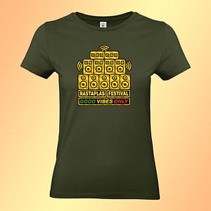 RASTAPLAS – T-shirt Rasta WOMEN Soundsystem