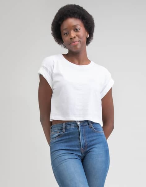 ECHT STERK - Crop Tee Fit Chick - dames - Image 2