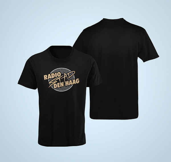 T-shirt record with logo Radio Stad Den Haag