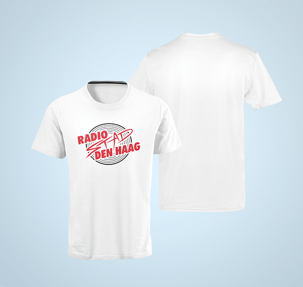 T-shirt record with logo Radio Stad Den Haag