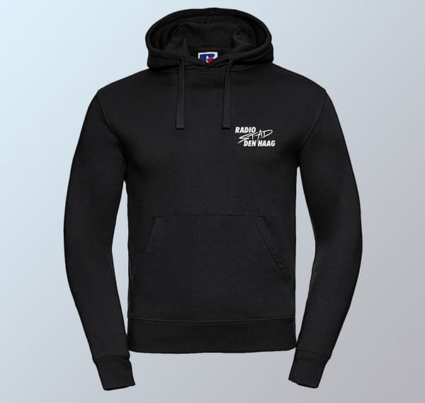 voorzijde hoody RSDH - zwart