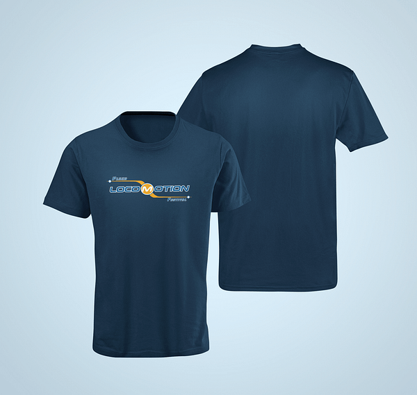t-shirt 00s Locomotion