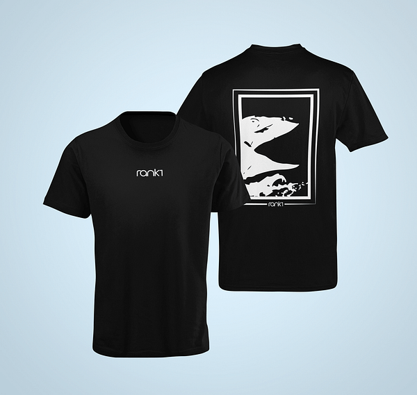 RANK1 t-shirt with logo