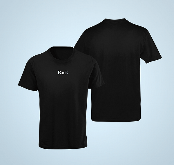 RANK1 t-shirt with logo