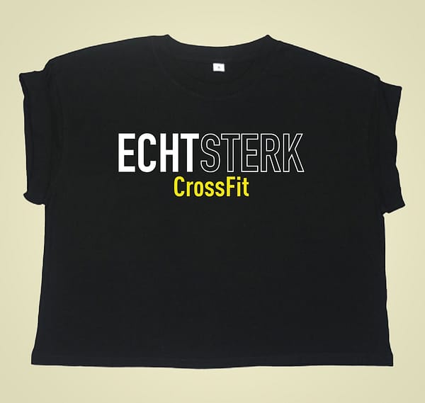 crop top tee dames ECHT STERK