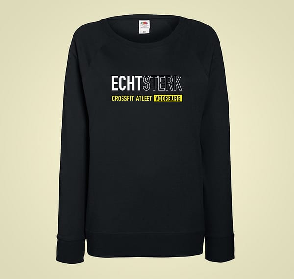 Sweater Echt Sterk CrossFit Voorburg dames