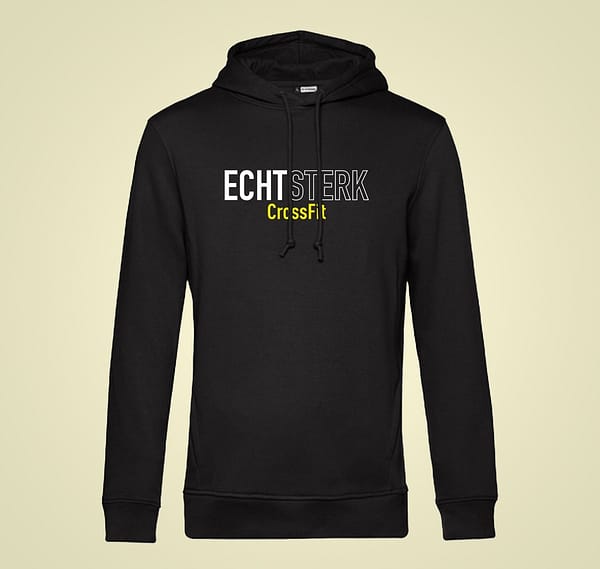 hoody zwart ECHT STERK