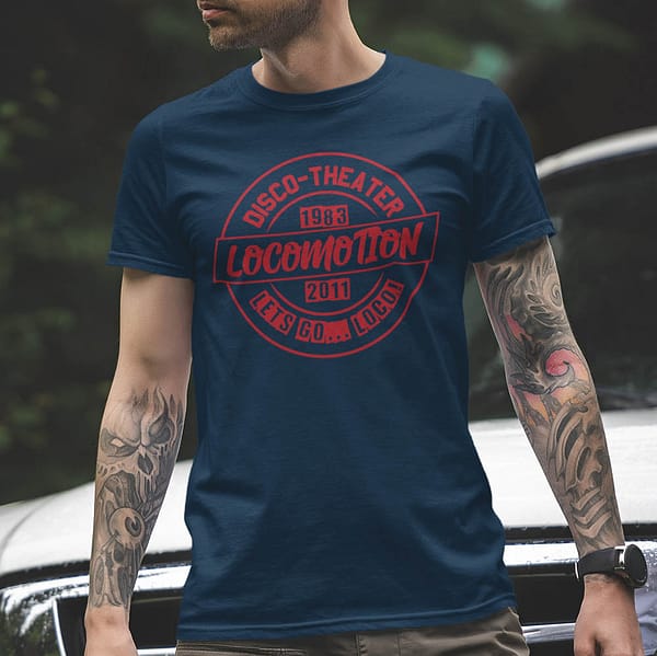 t-shirt Locomotion 1983-2011