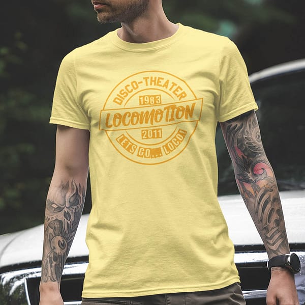 t-shirt Locomotion 1983-2011
