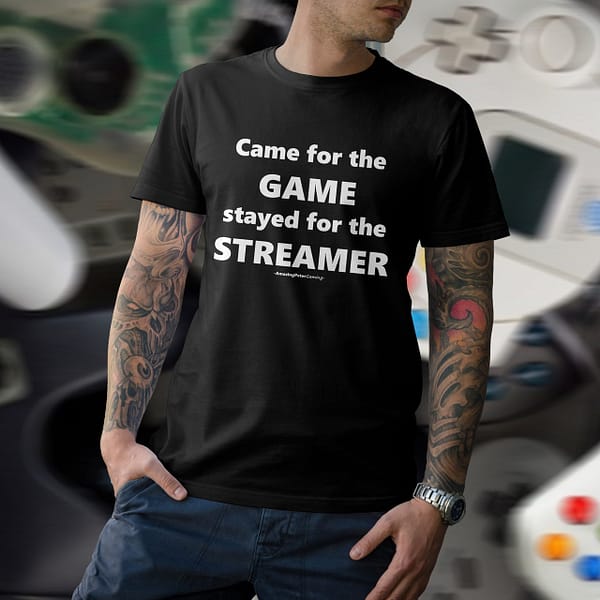 APG - T-shirt black, Came for the game