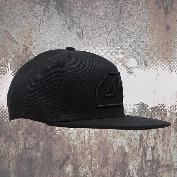 Deepack - Snapback CAP - 3D embroidered Deepack logo - black on black - Image 2