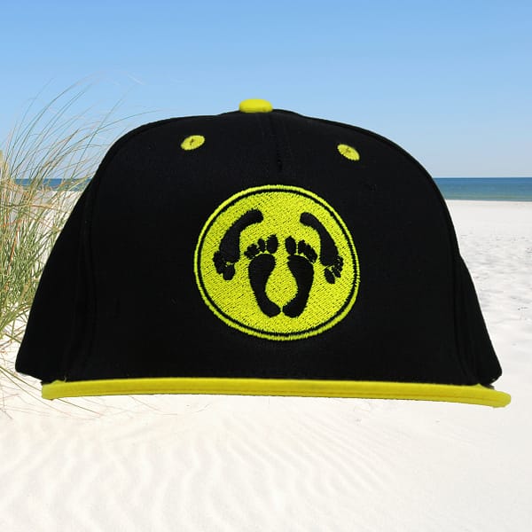 T-Spoon - Snapback CAP adult logo - black-yellow