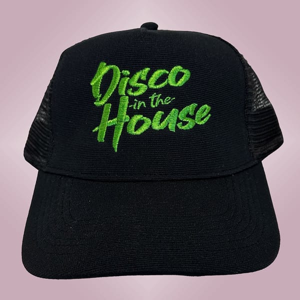 Disco in the House CAP - grass green